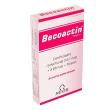 Meyer Becoactin Weight Gain TABLETS Appetite Stimulant With Vitamin B Complex - Eat,eat,eat